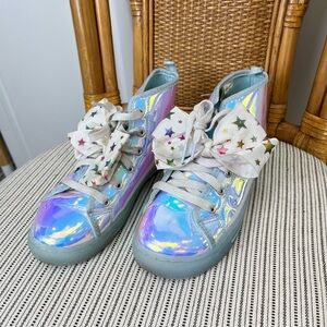 Jojo Siwa Metallic Rubber Shoes - Girls size 3